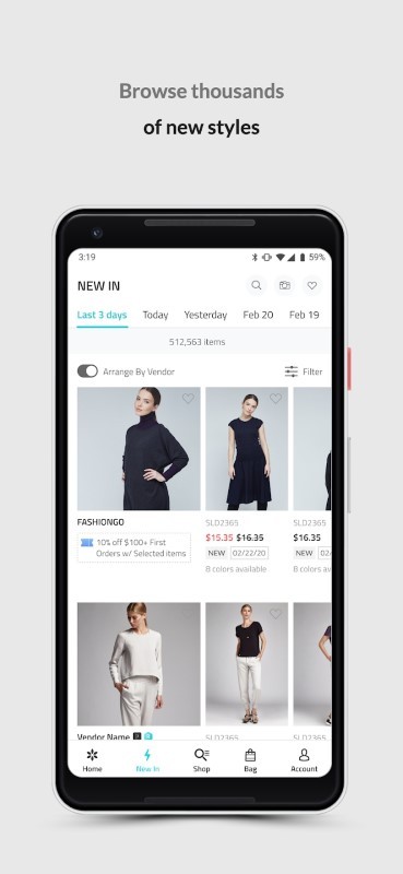 fashiongo app